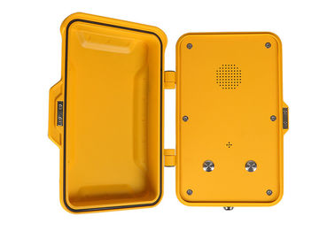 Bom preço. A instalação simples do intercomunicador industrial exterior do SORVO do telefone de VoIP da emergência IP67 para o túnel on-line
