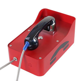 Bom preço. Botão áspero vermelho IP54-IP65 do telefone um da prova do vândalo do monofone 3G/GSM para a emergência on-line