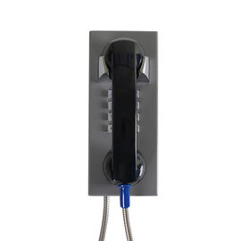 Telefone análogo de aço inoxidável do PSTN IP65 com teclado numérico