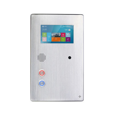 Ajuda SUS316 de 1024*600 LCD Android 5,1 para apontar o intercomunicador