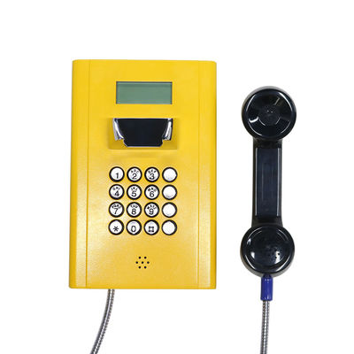 Telefone resistente do vândalo da G/M 1.5W do SORVO para o hospital do banco