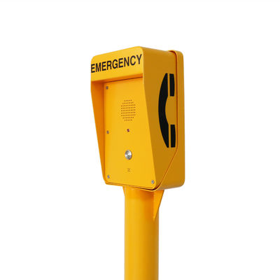Bom preço. Telefone de estação de chamada à prova d'água FCC IP65 SUS304 para túnel on-line