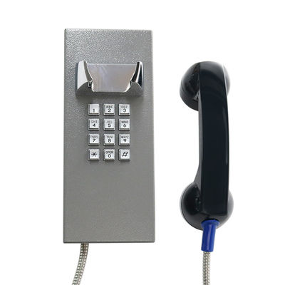 Telefone de emergência do monofone do vândalo do SORVO do CRS anti fixado na parede