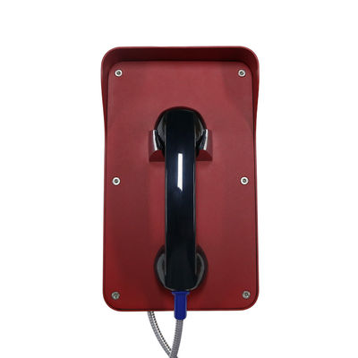 Bom preço. Telefone ISO9001 da emergência do auto seletor de 65VDC SIP2.0 com o monofone da prova do vândalo on-line