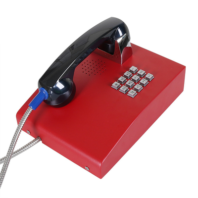 O telefone resistente Robuste do vândalo áspero do teclado numérico laminou o aço