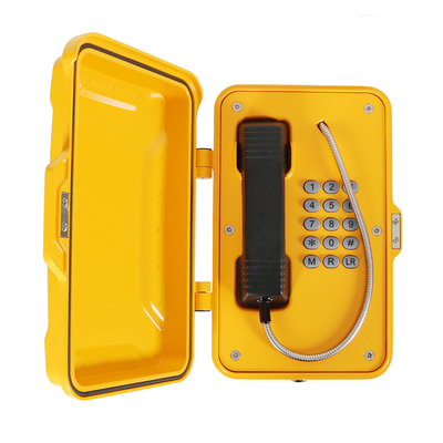 Bom preço. Telefone resistente às intempéries para fundição sob pressão SIP2.0 75-90db IP67 POE on-line