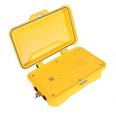 Bom preço. Anti-vándalo Industrial resistente ao tempo Telefone Pilar de parede Mineração SIP VoIP Marítimo on-line
