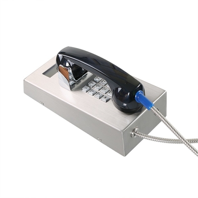 Telefone resistente da prisão do ponto de entrada Digital LCD do telefone SIP2.0 do vândalo do controle de volume