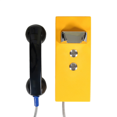 Telefone de seletor impermeável da velocidade do banco da prova do vândalo do telefone da linha de apoio ao cliente da emergência do seletor da velocidade
