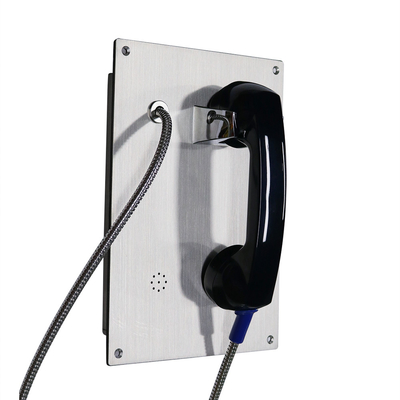 Bom preço. Telefone de emergência embutido em aço inoxidável com teclado digital e discagem automática on-line